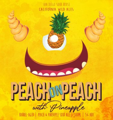 Peach on Peach with Pineapple