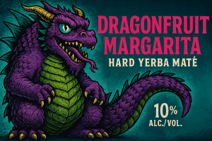 Dragonfruit Margarita Hard Yerba Mate | California Wild Ales