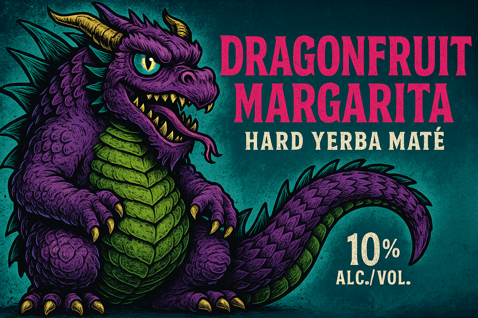 Dragonfruit Margarita Hard Yerba Mate Dragonfruit Margarita Hard Yerba Mate | California Wild Ales