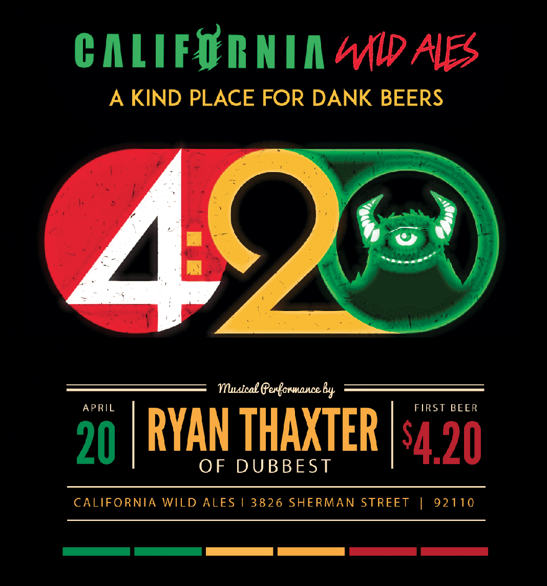 420 Celebration at California Wild Ales