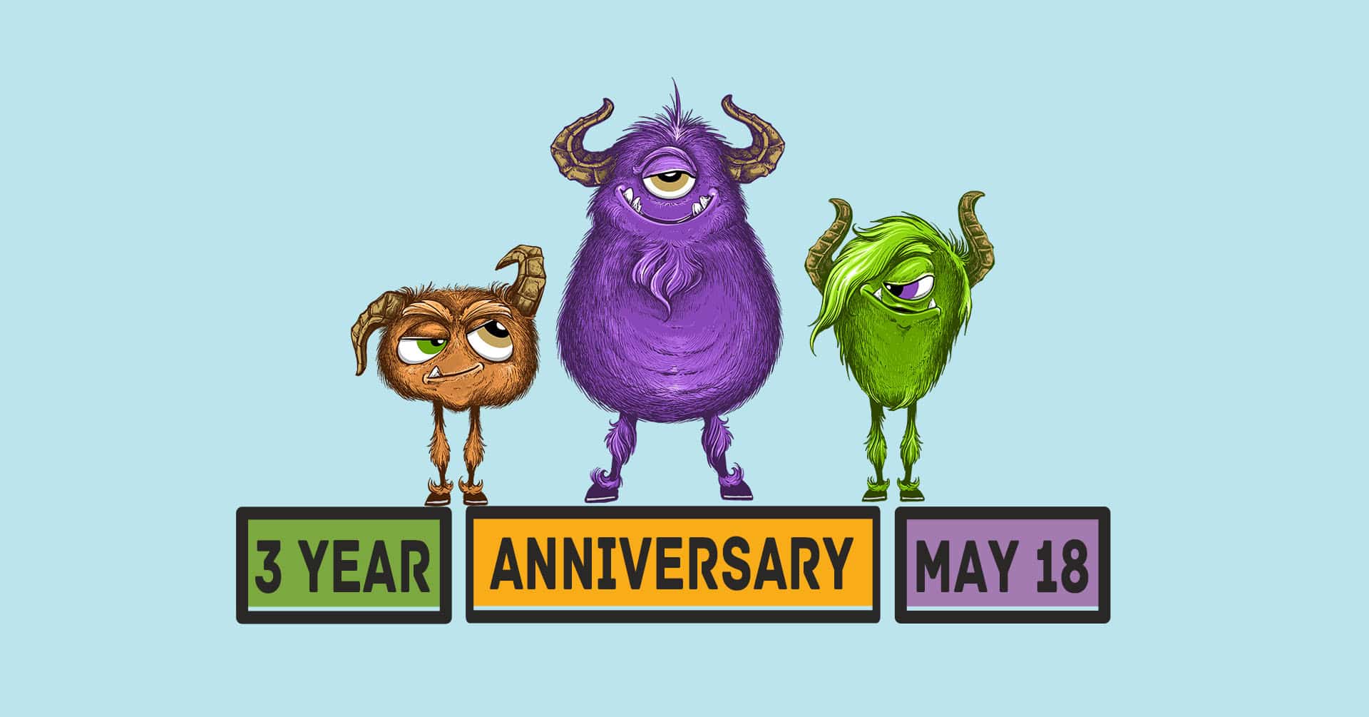 Three year anniversary