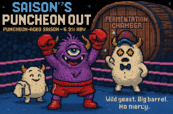 Saisons Punch Out | California Wild Ales | Pucneon Aged Saison
