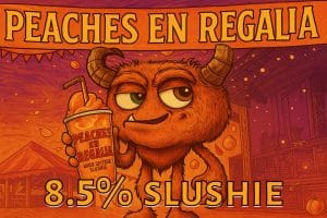 Peaches En Regalia | HArd Slushie | California Wild Ales