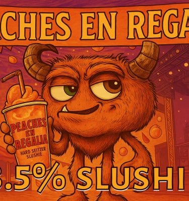 Peaches En Regalia | HArd Slushie | California Wild Ales