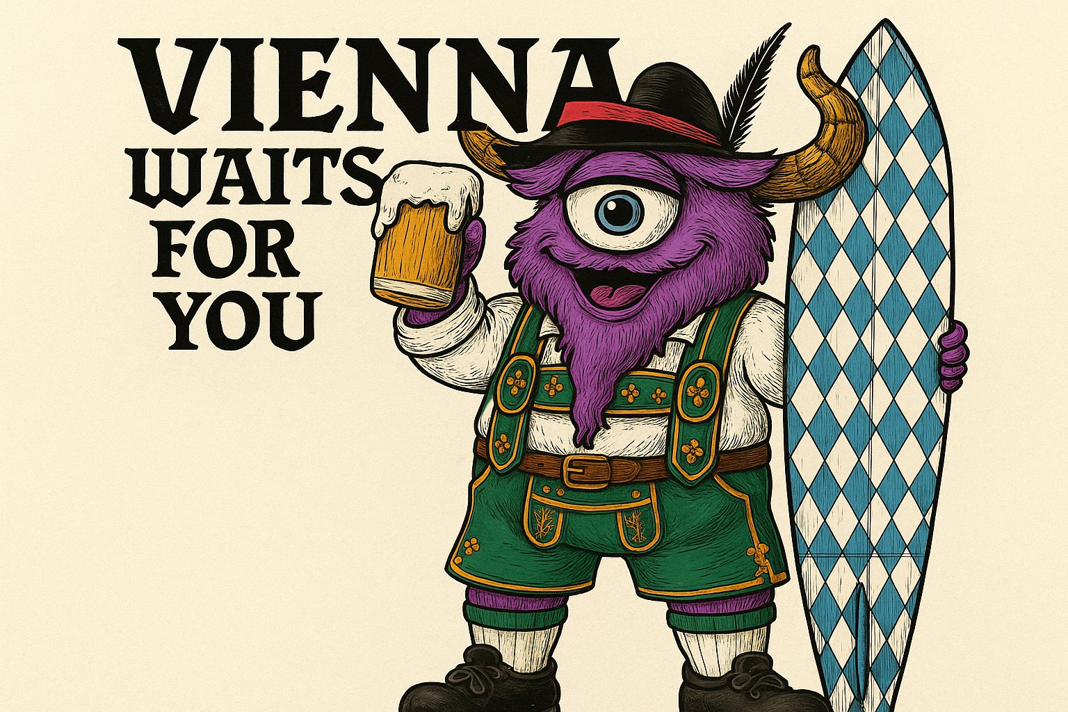 Vienna Waits for You | California Wild Ales | Vienna Lager | 6% Abv