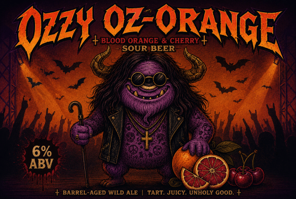 Ozzy Oz-Orange w/ Cherry | California Wild Ales | San Diego Brewery